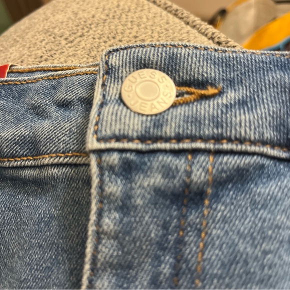 Guess Women's Blue Jean Shorts - Picture 4 of 4
